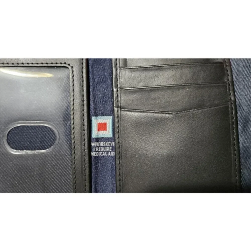 Men's Classic Leather Trifold RFID Wallet (Available in Smooth or Pebble Grain)